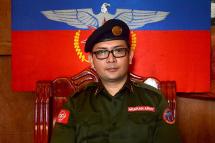 AA leader Brigadier-General Tun Myat Naing. Photo: Htet Khaung Linn/Myanmar Now
