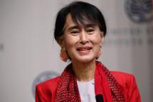  Leader Aung San Suu Kyi. Photo: AFP