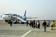 Nepal on Monday opened a Chinese-built airport intended to capitalise on Buddhist tourism. Photo: AFP