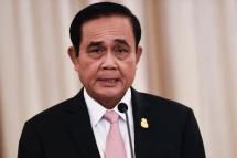 Prayut Chan-O-Cha was suspended in August while the court examined a legal challenge mounted by opposition parties. Photo: AFP