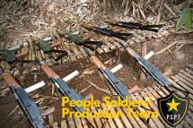 Sub-machine guns produced by the People Soldiers’ Production Team