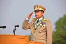 Myanmar junta chief Min Aung Hlaing. - Photo: AFP