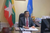 UN ambassador Kyaw Moe Tun. Photo Twitter 
