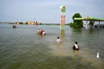 Floods have affected nearly a third of Pakistan. Photo: AFP