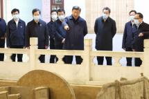 Xi made an inspection trip to the city of Yan'an in northwest China's Shaanxi Province and the city of Anyang in central China's Henan Province, from Wednesday to Friday. Photo: AFP