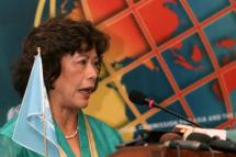 Noeleen Heyzer's decades-long work in peacebuilding and societal development has made her one of the highest-ranking Singaporeans in the United Nations. Photo: AFP 