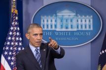 US President Barack Obama says a response is necessary. Photo: Michael Reynolds/EPA
