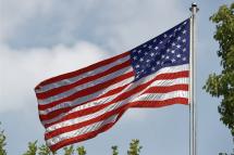 American flag.Photo: EPA.