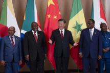 President of China Xi Jinping and South African President Cyril Ramaphosa attend the China-Africa Leaders' Roundtable Dialogue on the last day of the BRICS Summit, in Johannesburg, South Africa, 24 August 2023. EPA-EFE/ALET PRETORIUS 