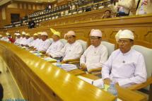President Thein Sein's government has surprised many over the last four years. USDP MPs in Parliament Photo: Mizzima

