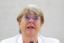 U.N. High Commissioner for Human Rights Chilean Michelle Bachelet. Photo: EPA