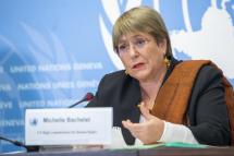 Michelle Bachelet, UN High Commissioner for Human Rights. Photo: EPA