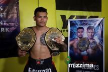 WLC Middleweight champion Too Too hopes to hold on to his title. Photo: Thet Ko/Mizzima