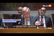 Embedded thumbnail for UN chief warns of AI risks