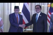 Embedded thumbnail for Malaysian PM discusses Myanmar, Thailand&amp;#039;s deep south with his Thai counterpart