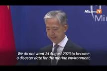 Embedded thumbnail for China says Japan nuclear water release &amp;#039;unjust, unreasonable, unnecessary&amp;#039;