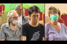 Embedded thumbnail for British, Australian and Japanese prisoners freed in Myanmar junta amnesty