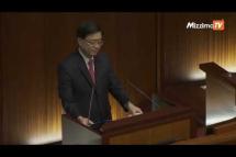 Embedded thumbnail for Hong Kong chief executive delivers his first policy address