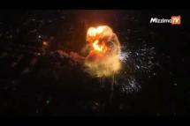 Embedded thumbnail for Images show large explosion in Russian-controlled Makiivka in Ukraine