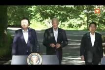 Embedded thumbnail for US, S.Korea and Japan usher in &amp;#039;new chapter&amp;#039; of cooperation at Camp David summit