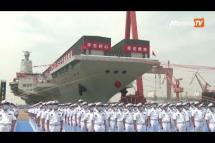 Embedded thumbnail for China launches third aircraft carrier