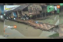 Embedded thumbnail for Heavy flooding damages villages and IDP camps in Rakhine