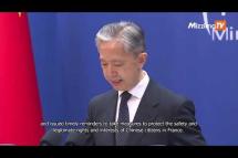 Embedded thumbnail for China says consular assistance offered to tour group in France